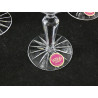 Six 6 Beautiful Webb International Crystal Royal Cut Wine Glasses Thos Webb