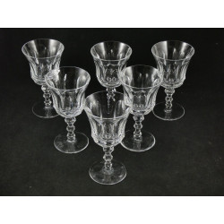 Six 6 Beautiful Waterford Crystal Royal Tara Water Goblets / Large Wine Glasses